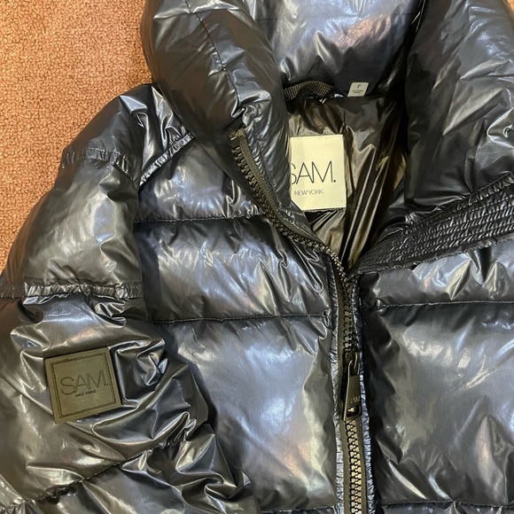 SAM Freestyle Blue Down Jacket - Picture 4 of 7